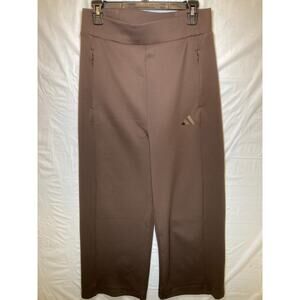 Adidas Women's Brown Pull On Drifit Golf Pants With Pockets Women’s Size Medium